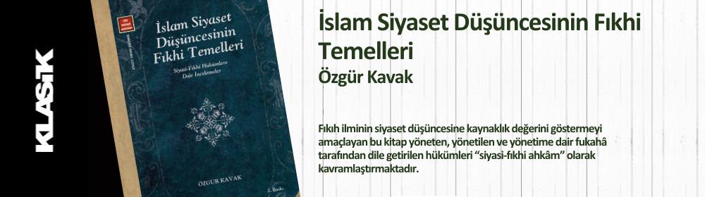 Bir giriş ve dört bölümden oluşan çalışmanın giriş kısmında fıkıh ilminin siyaset düşüncesi ile irtibatı belirlenmeye çalışılmakta, bu ilişkiye dair modern yaklaşımlar değerlendirmeye tabi tutulmaktadır. 